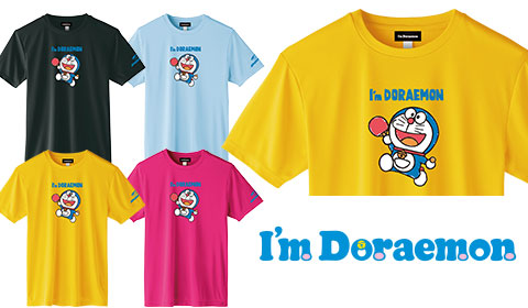 DONIC I'm DORAEMON 卓球 Tシャツ B