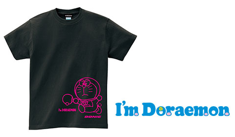 DONIC-JAPAN] DONIC Im DORAEMON コットン 卓球 Tシャツ A